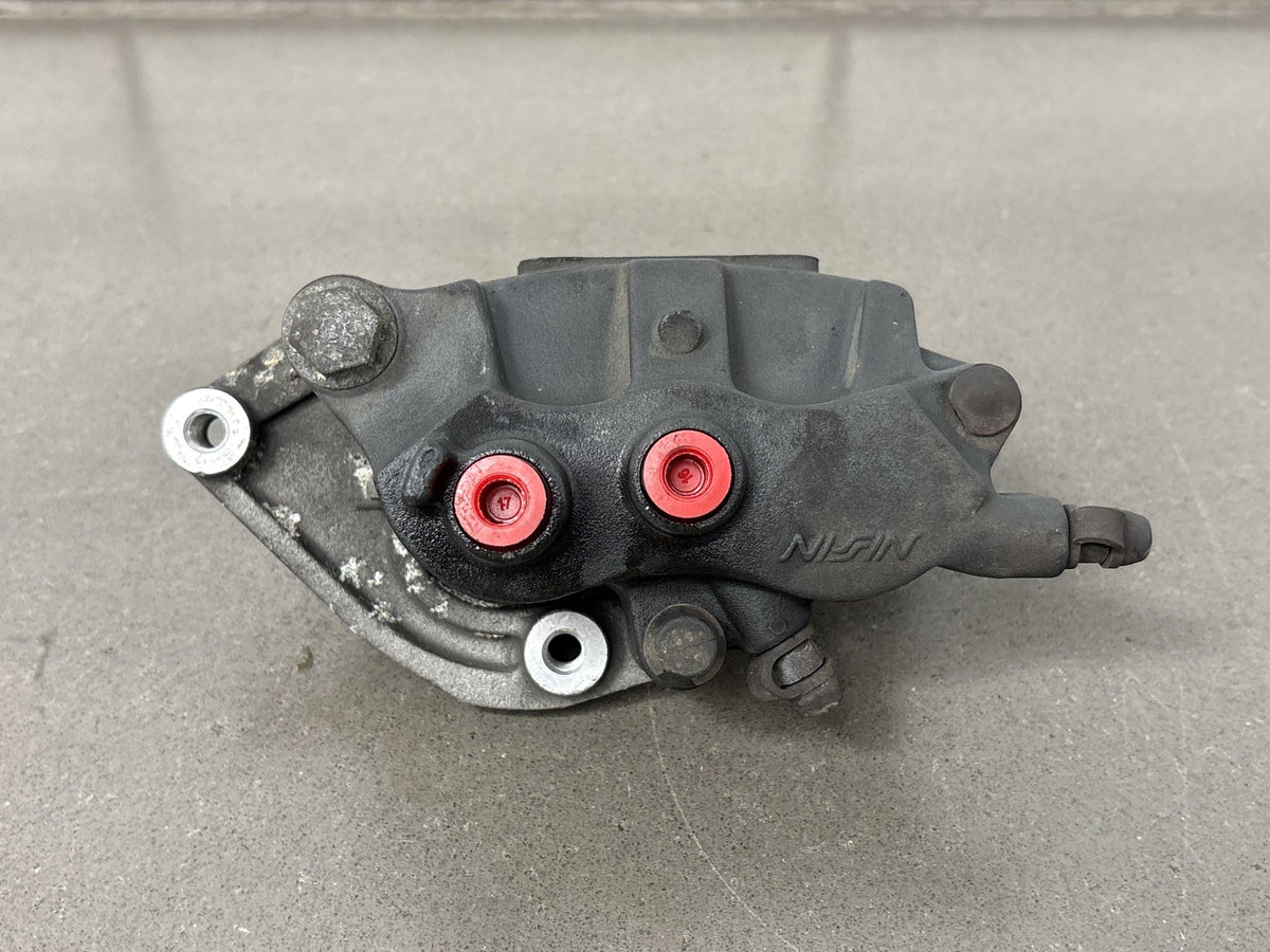 2002 Honda Interceptor 800 VFR800 Rear Brake Caliper Nissin Bracket Pads OEM