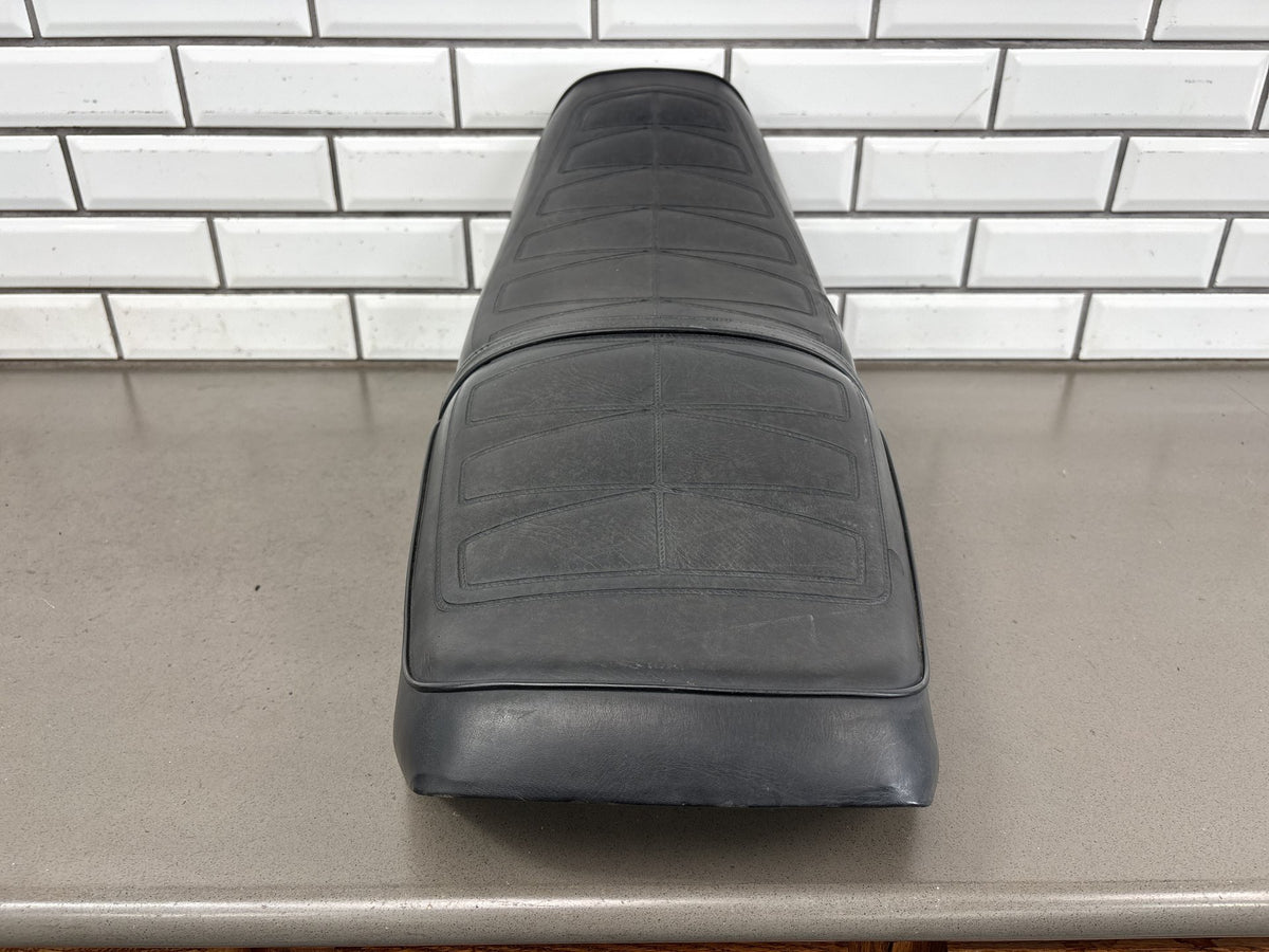 1979-1982 Honda CB750 Super Sport OEM Seat Assembly Foam Pan Cover Black Vintage