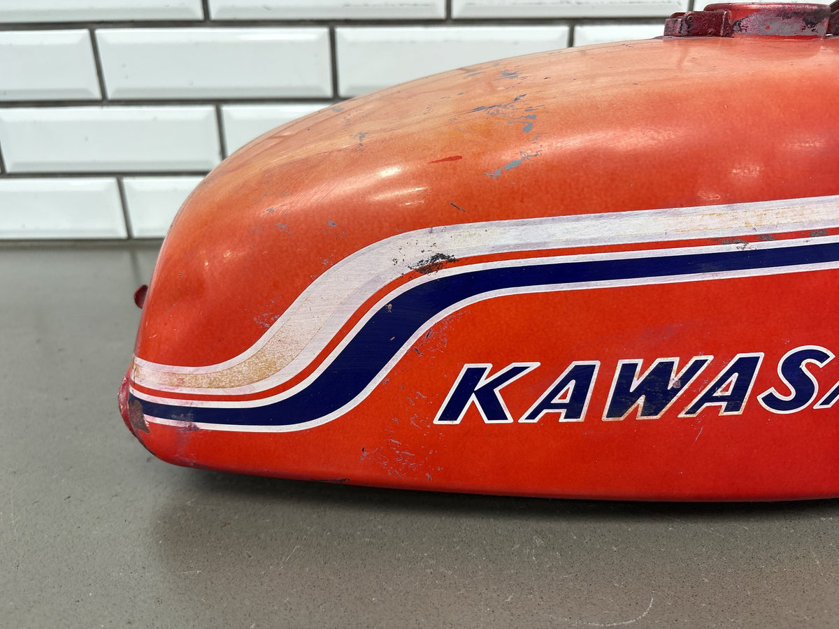 1972 Kawasaki 350 S2 Fuel Tank 51001-071-68 OEM Vintage