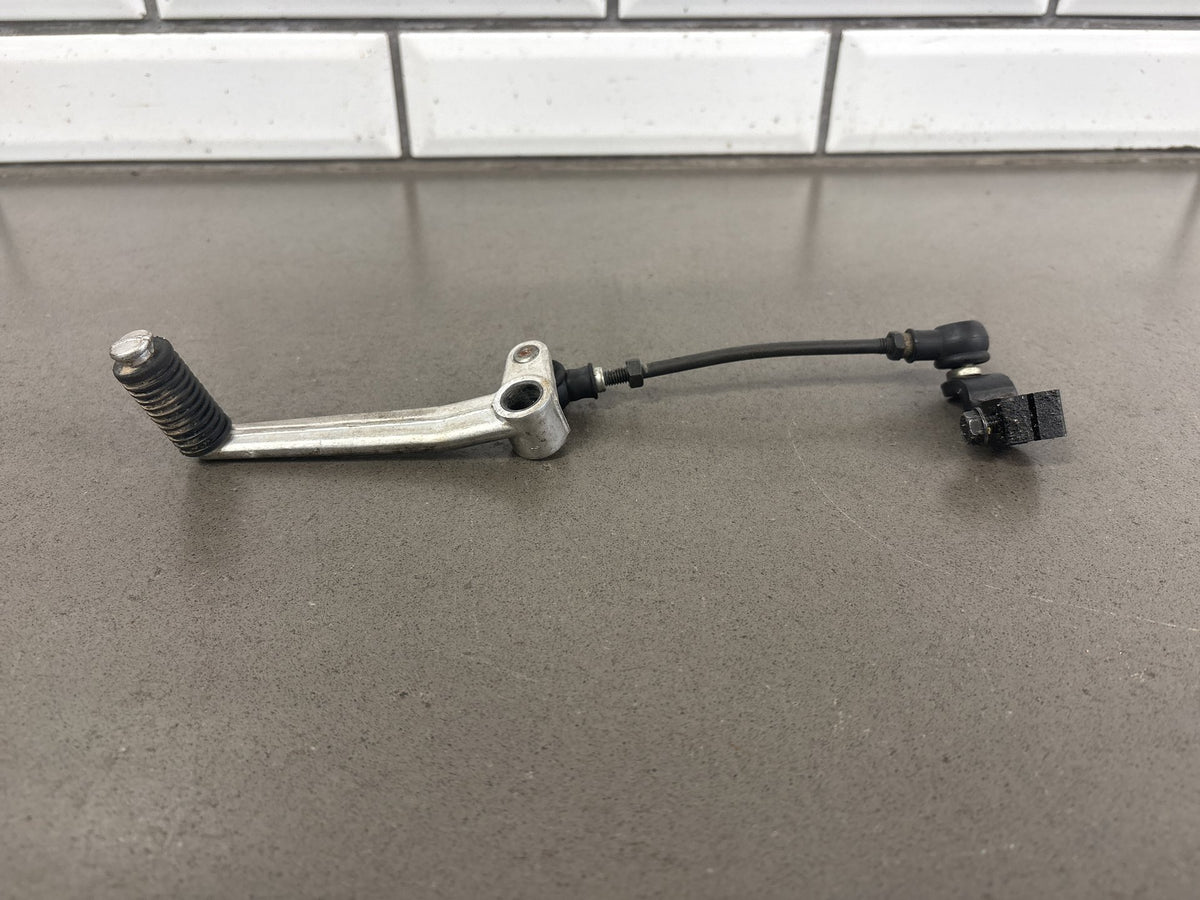 1990-1993 Kawasaki Ninja ZX-11 ZX1100C Shift Lever With Linkage Rod 13242-1283