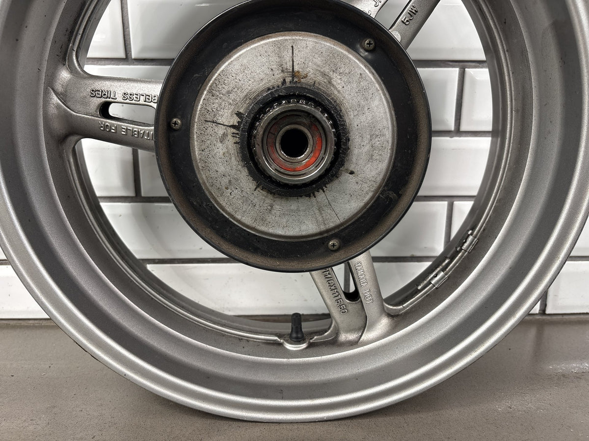 2004-2007 Yamaha FJR1300 Rear Wheel Rim 17x5.50 With Rotor ABS Ring Hub OEM