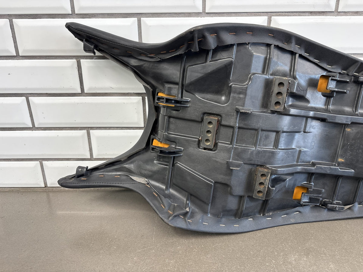 2002-09 Honda VFR800 Interceptor Seat Saddle Black Small Holes OEM 77200-MCW-D00