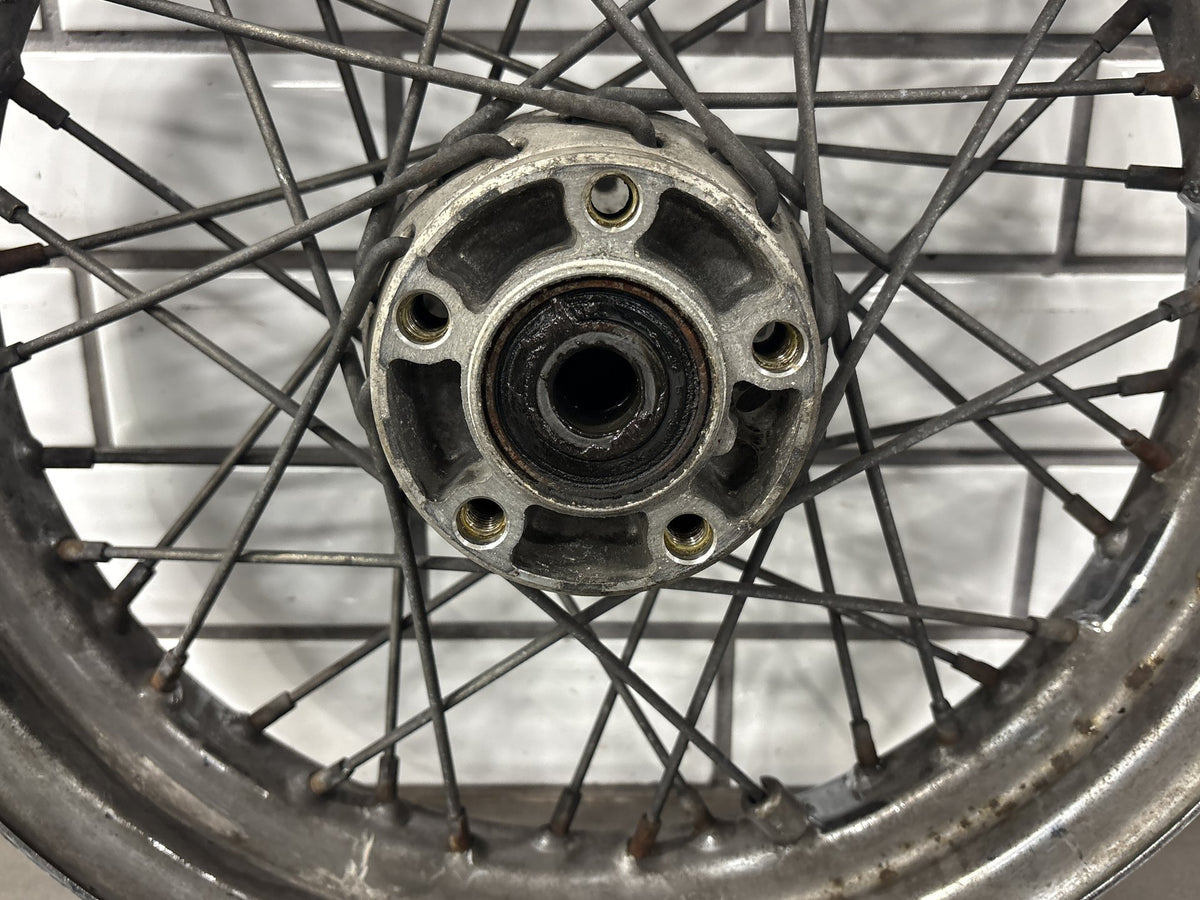 03-07 Harley Softail FL 03-05 FX Rear Wheel 16x3 40 Spoke Chrome 3/4" Axle OEM