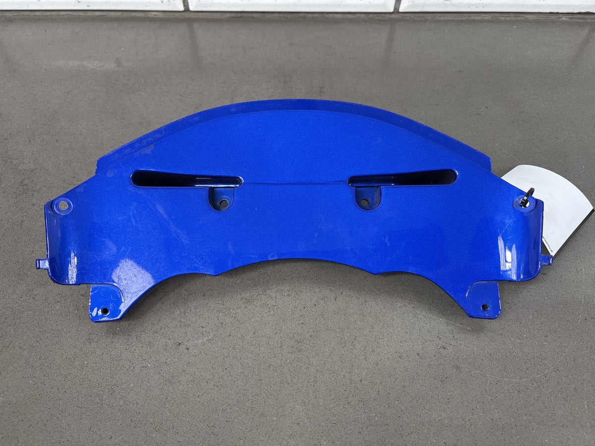 1999-2007 Yamaha YZF600R Upper Nose Fairing Blue W Center & Inner Panels OEM