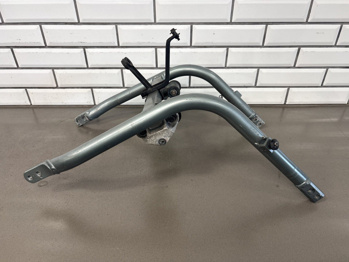 1990-1993 Kawasaki ZX-11 ZX1100C Lower Frame Cradle Pipe Gray OEM 31064-1114