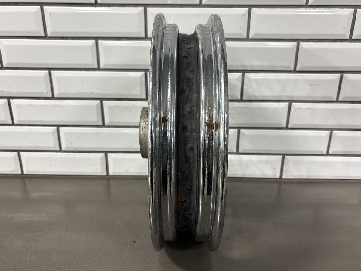 03-07 Harley Softail FL 03-05 FX Rear Wheel 16x3 40 Spoke Chrome 3/4" Axle OEM