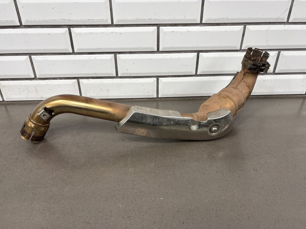 2005-2010 Triumph Sprint ST 1050 Exhaust Mid Link Pipe Cat Heat Shield OEM
