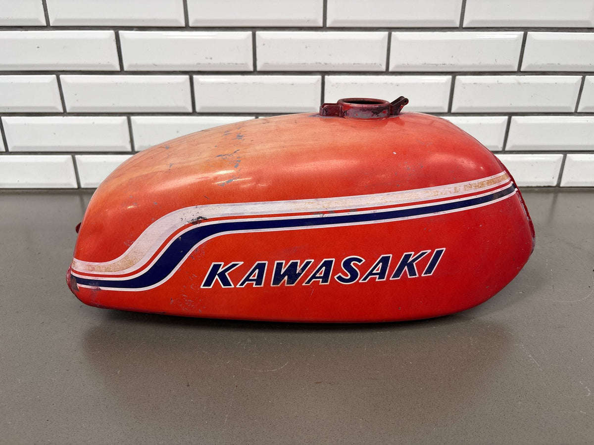 1972 Kawasaki 350 S2 Fuel Tank 51001-071-68 OEM Vintage
