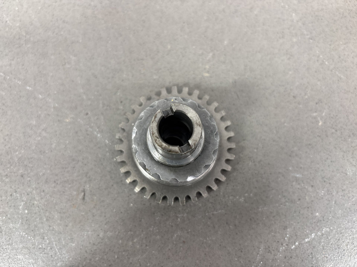 1975 Suzuki RV125 Kickstart Gear with Shaft Spring OEM
