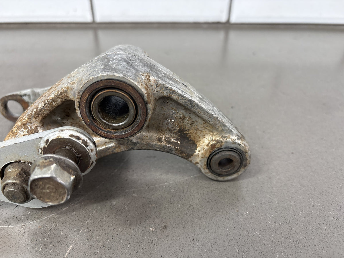 1991-1992 Kawasaki KX250, KX125 Rear Shock Linkage Rocker Arm Pull Rods OEM