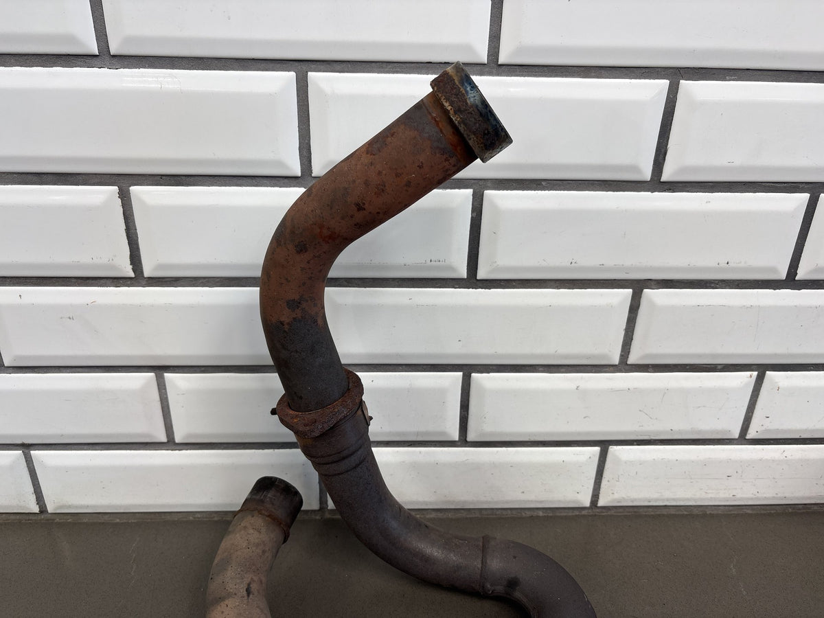 2000 Honda Super Hawk 1000 VTR1000F Exhaust GPR Slip On Mufflers Headers Rusty