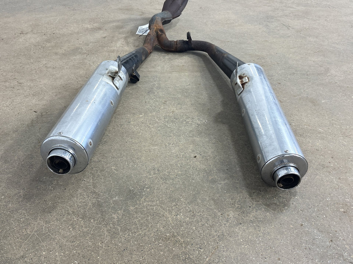 1990-1993 Kawasaki Ninja ZX11 Complete OEM Exhaust System Header Pipes
