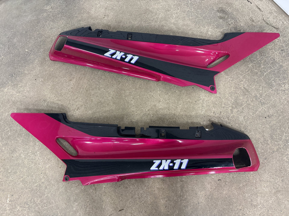 91 Kawasaki Ninja ZX-11 Rose Opera Complete Fairing Set Tank Upper Lowers Tail