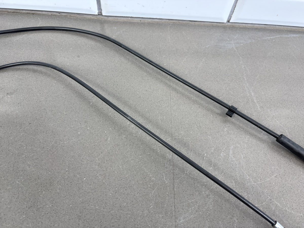 2002-2006 Harley Road King FLHRI FLHRCI EFI Throttle & Idle Cables OEM 56376-02
