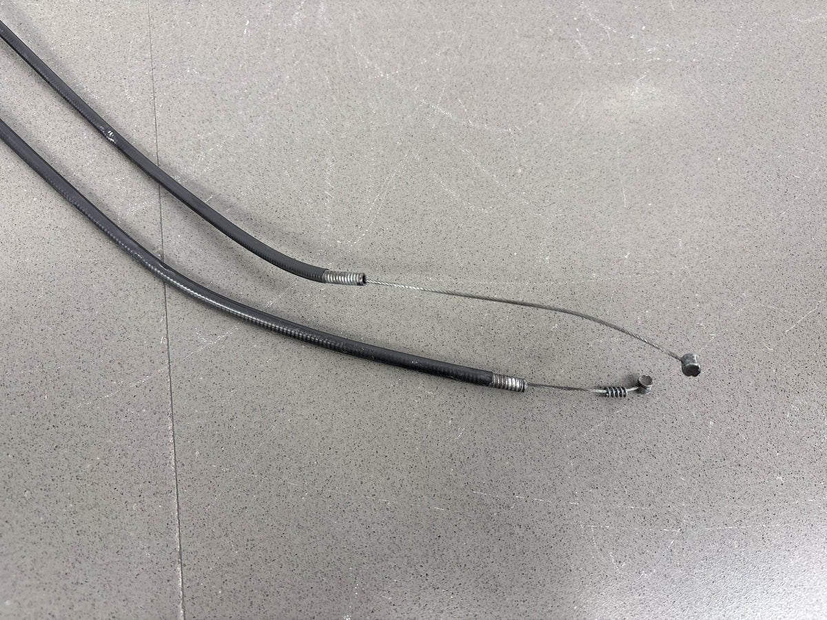2002-2006 Harley Road King FLHRI FLHRCI EFI Throttle & Idle Cables OEM 56376-02