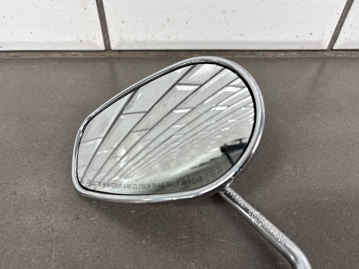2006 Harley Dyna Super Glide FXDI Left Rear View Mirror Chrome OEM
