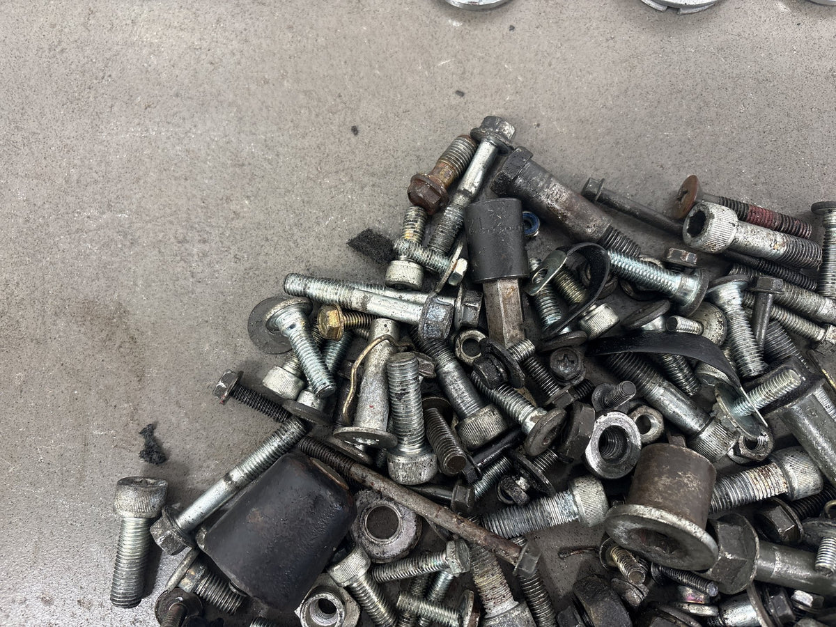 1990-1993 Kawasaki Ninja ZX-11 ZX1100C Hardware Lot Nuts Bolts Clips OEM