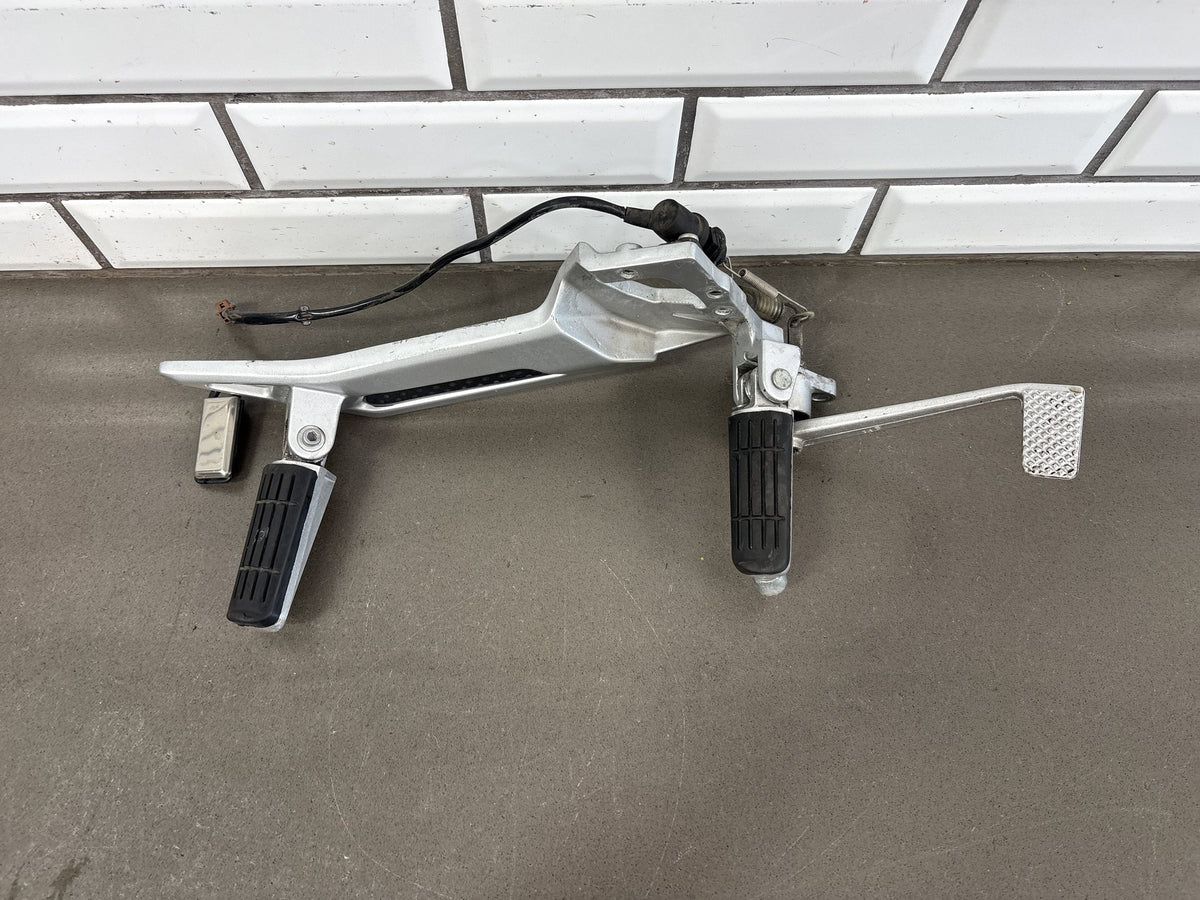 2006-2011 Yamaha FJR1300A Rearsets Brackets Pair Shift Lever Brake Pedal Silver