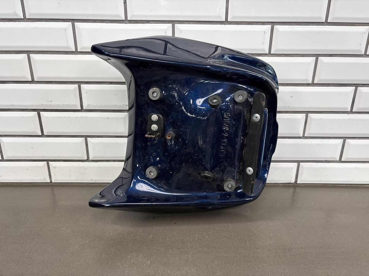 2006-2024 Yamaha FJR1300 Corbin Smuggler Trunk Blue Backrest No Key