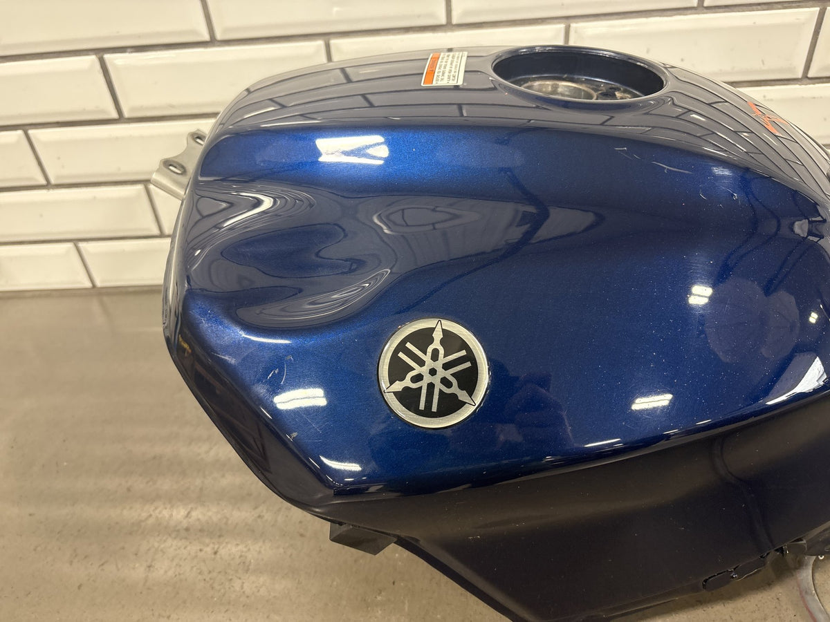 2006 Yamaha FJR1300 Fuel Gas Tank Cobalt Blue With Emblems OEM 3P6-Y2410-00-01