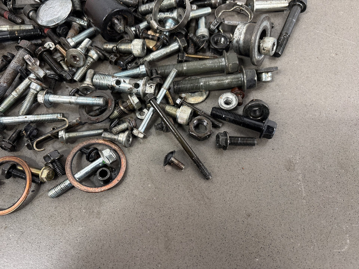 1990-1993 Kawasaki Ninja ZX-11 ZX1100C Hardware Lot Nuts Bolts Clips OEM