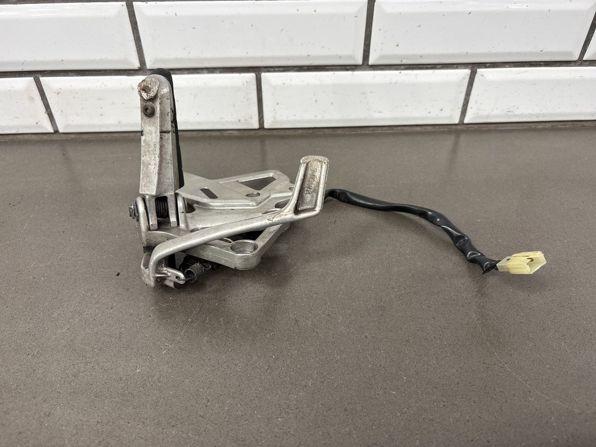 2002 Honda Interceptor 800 VFR800 Right Rearset W/ Brake Pedal Peg Switch OEM