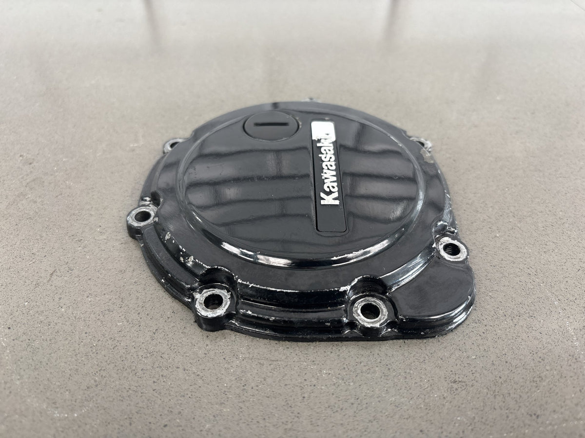 1990-2001 Kawasaki ZX-11 ZX1100C ZX1100D Left Engine Cover Black OEM 14024-1721