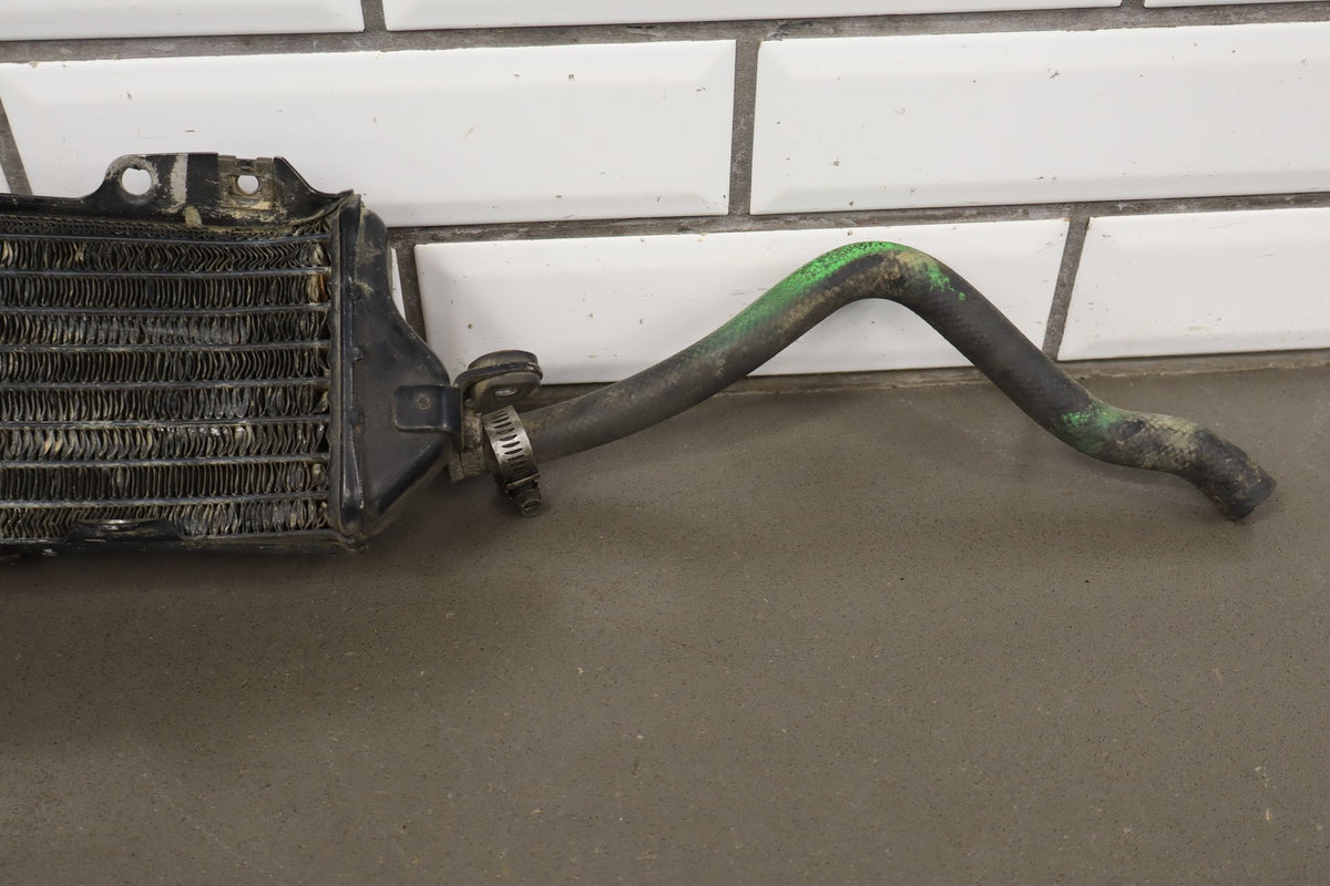 1990-1993 Kawasaki KX250 Left Right OEM Radiator Set with Hoses