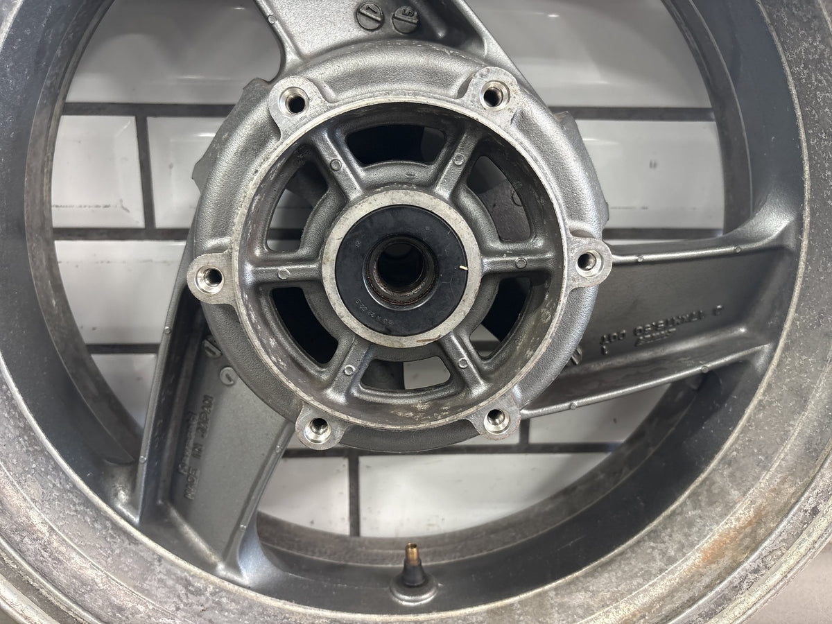 1990-1993 Kawasaki Ninja ZX-11 ZX1100C Rear Wheel Rim 17x5.50 OEM 41073-1464