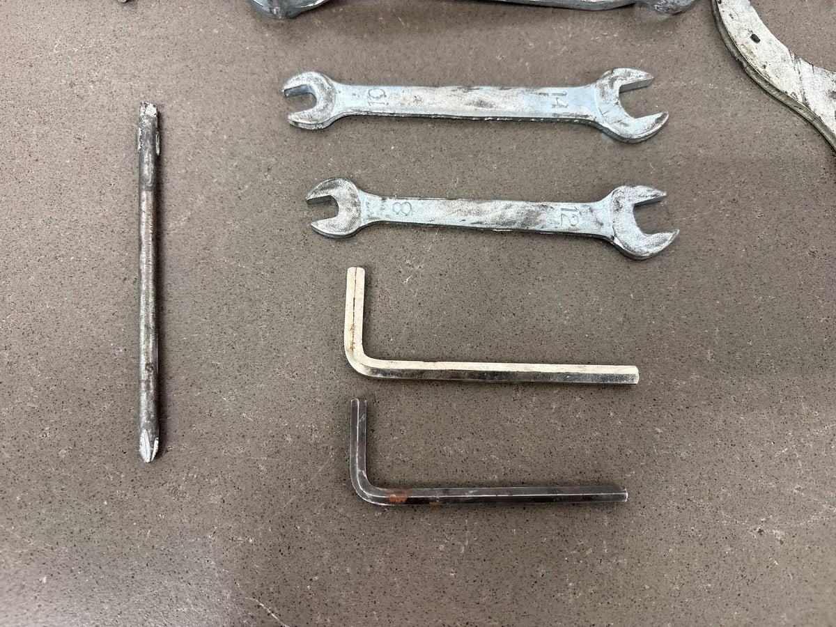 2002 Honda Interceptor 800 VFR800 Tool Kit W/ Pouch Wrenches Pliers Spanner OEM