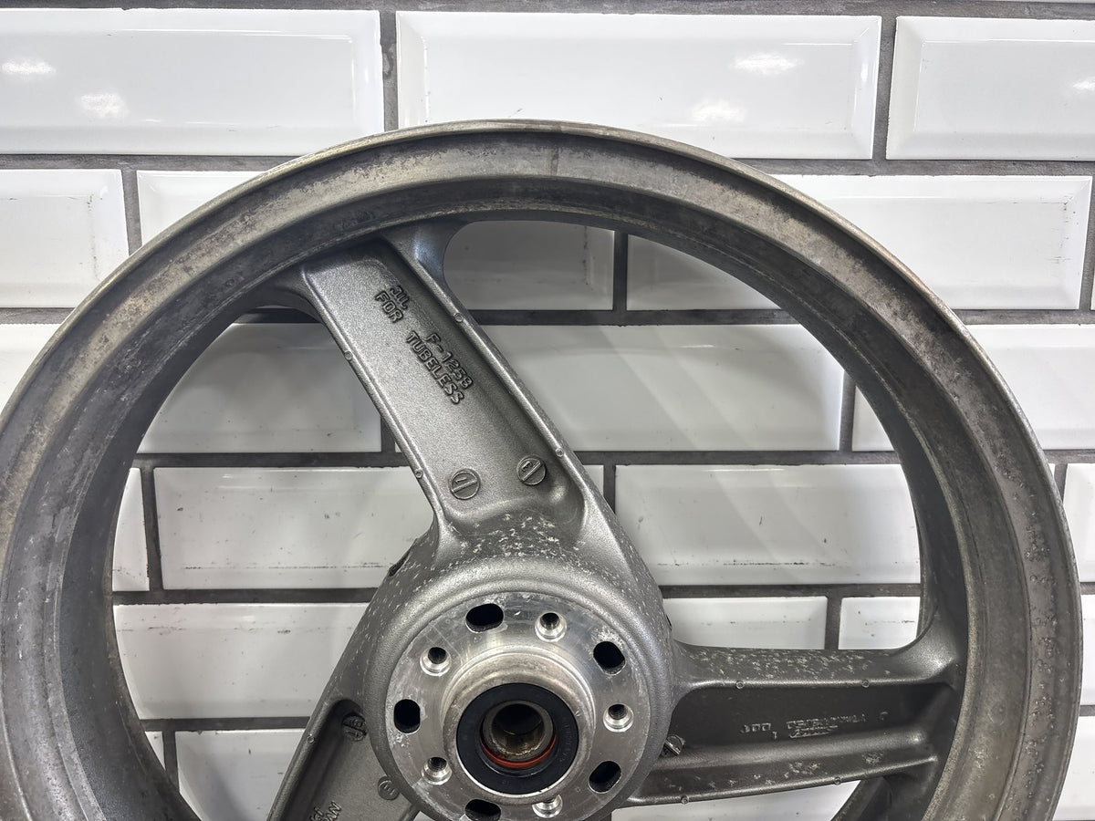 1990-1993 Kawasaki Ninja ZX-11 ZX1100C Front Wheel Rim 17 OEM 41073-1463