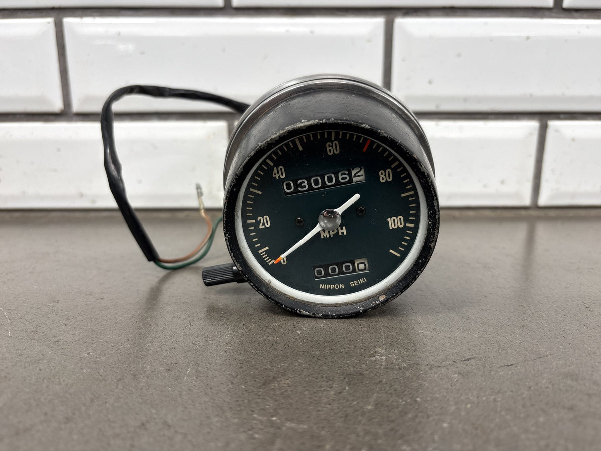1968-1973 Honda CL350 Speedometer Gauge Set MPH OEM
