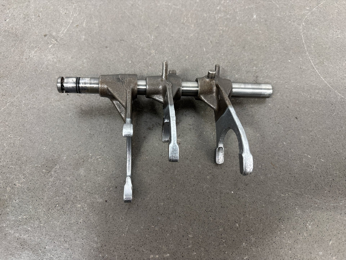 1995 Triumph Daytona 1200 Transmission Shift Forks with Rails OEM