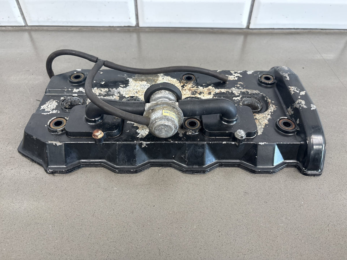 1990-2001 Kawasaki ZX-11 Valve Cover Air Switch Peeling Paint OEM 14024-1628
