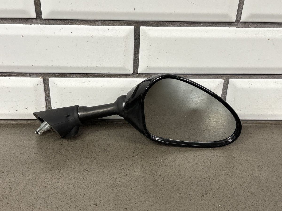 2000 Honda Super Hawk 1000 VTR1000F Right Mirror Emgo Black Fairing Mount