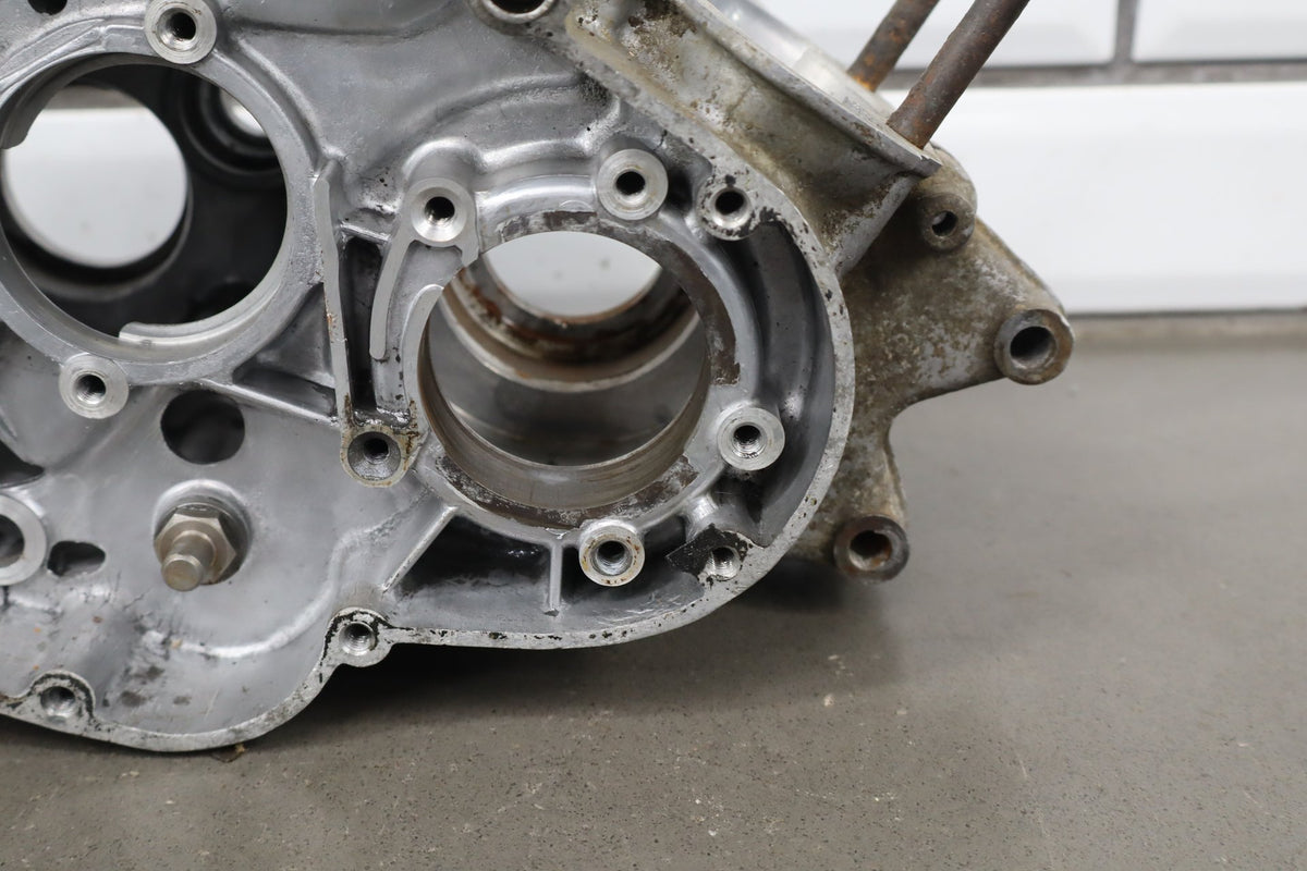 1975 Suzuki RV125 Left Right Engine Crankcase Crank Cases Block OEM