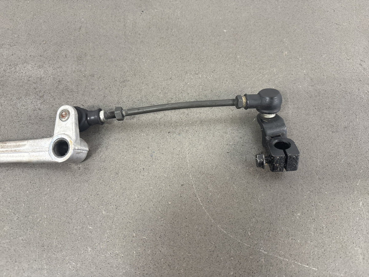 1990-1993 Kawasaki Ninja ZX-11 ZX1100C Shift Lever With Linkage Rod 13242-1283