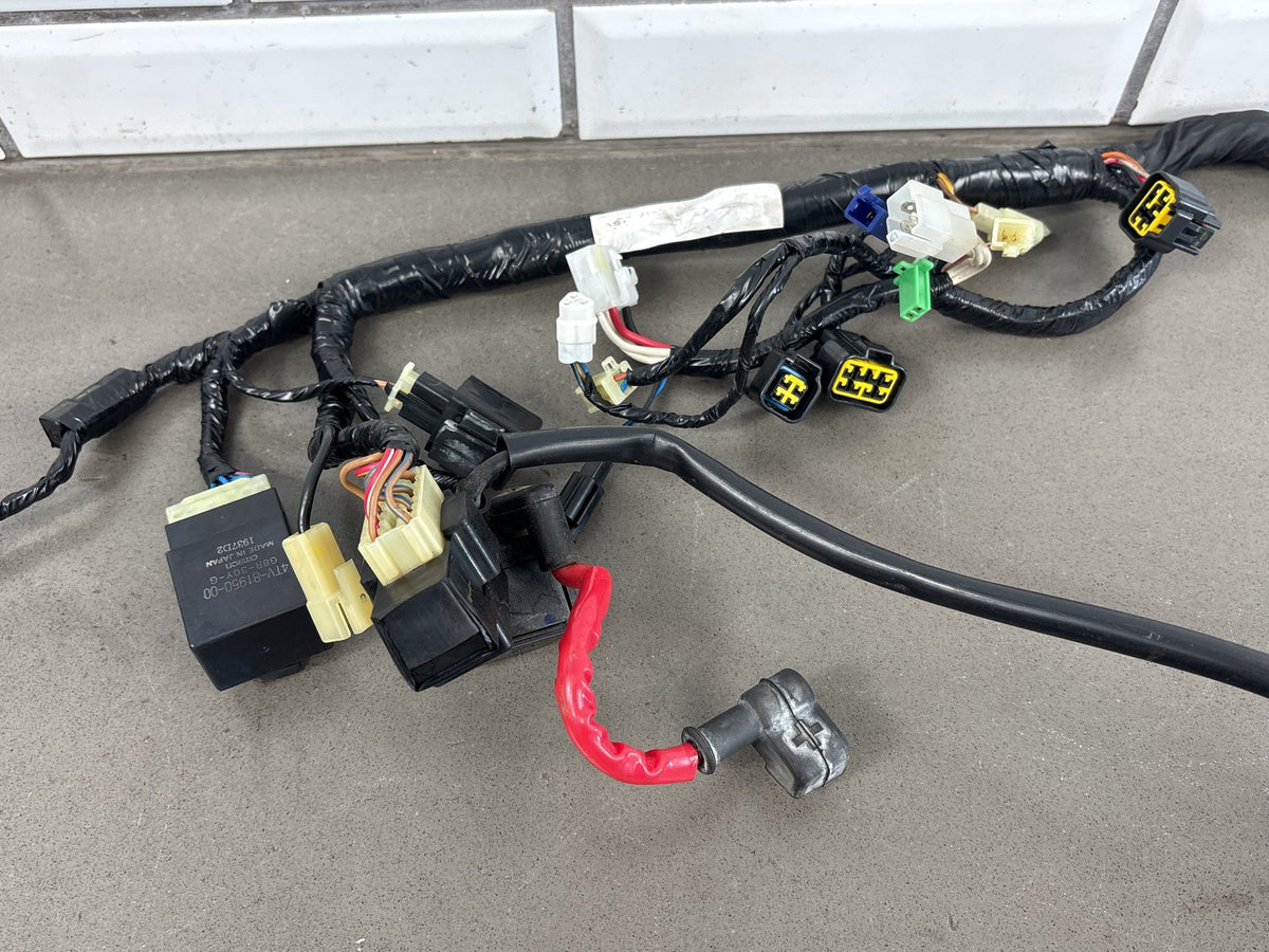 1999-2007 Yamaha YZF600R Main Wiring Harness Loom With Relay Unit Relays OEM