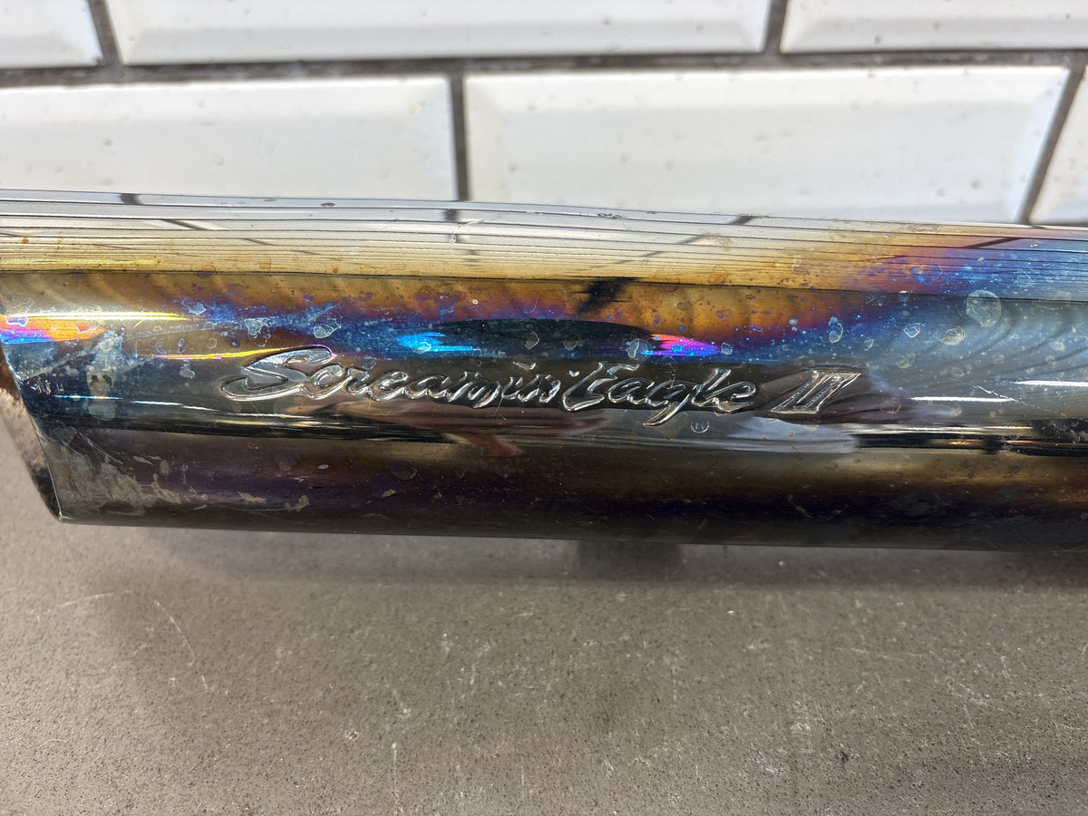 04-06 Harley Sportster XL883 1200 Screamin Eagle II Exhaust Pipes Mufflers