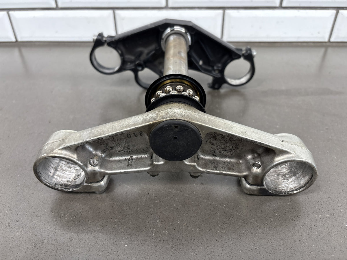 1999-2000 Yamaha YZF-R6 Triple Tree Clamps Steering Stem OEM
