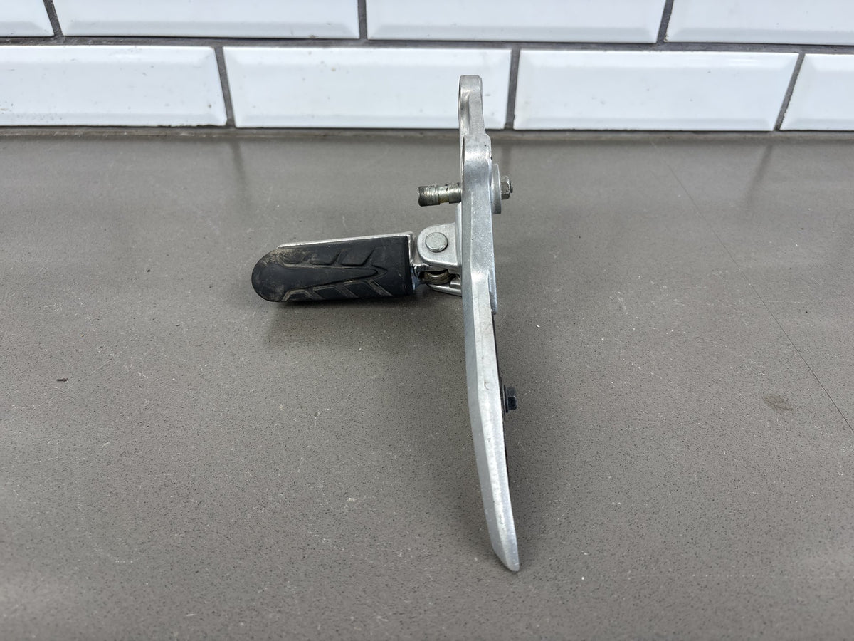 2017-2019 Honda CBR300R Front Rider Foot Pegs with Brackets Pair OEM
