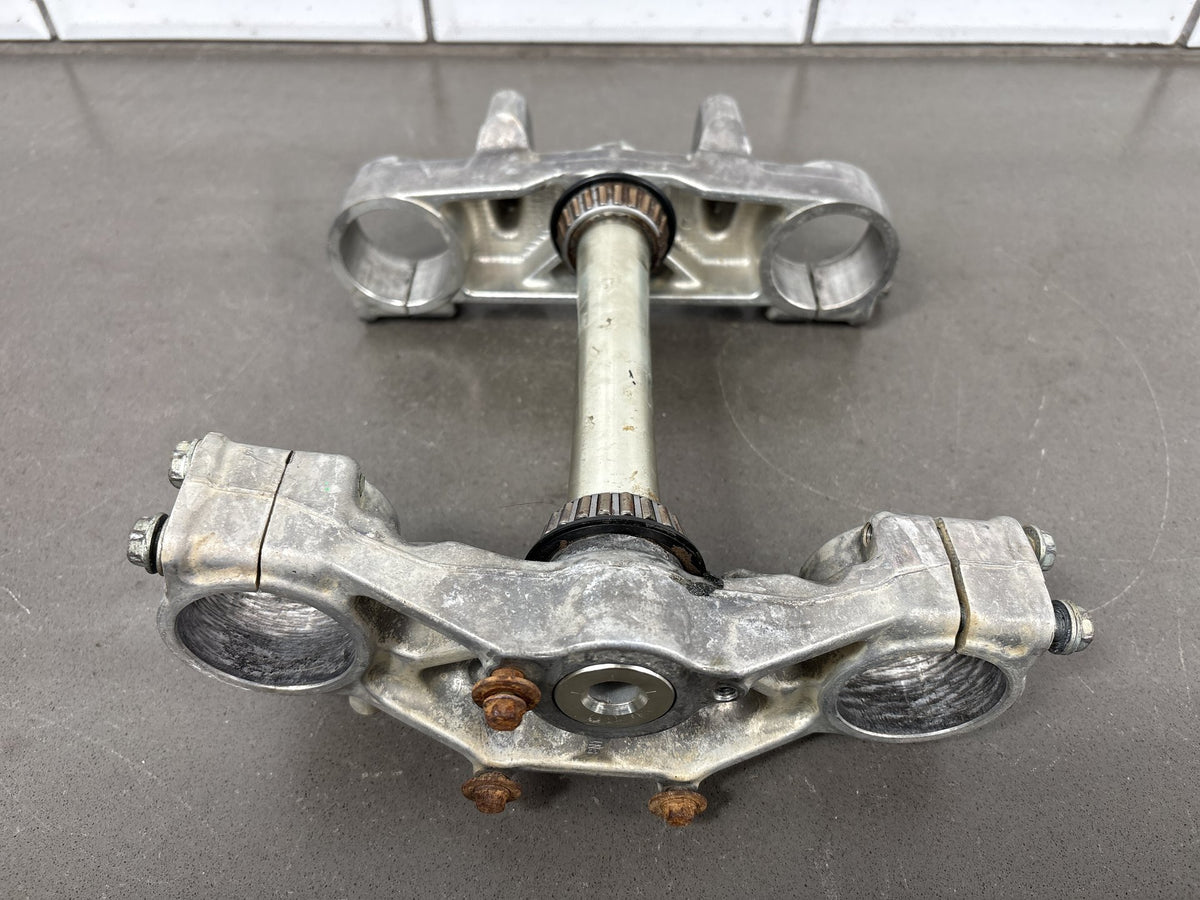 2000-2007 Suzuki DRZ400E DRZ400 Triple Tree Clamps Steering Stem OEM 51410-29F00