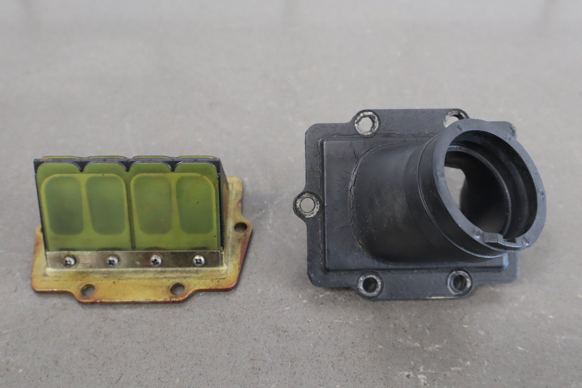 1990-1993 Kawasaki KX250 Intake Manifold with Reeds OEM 16065-1168