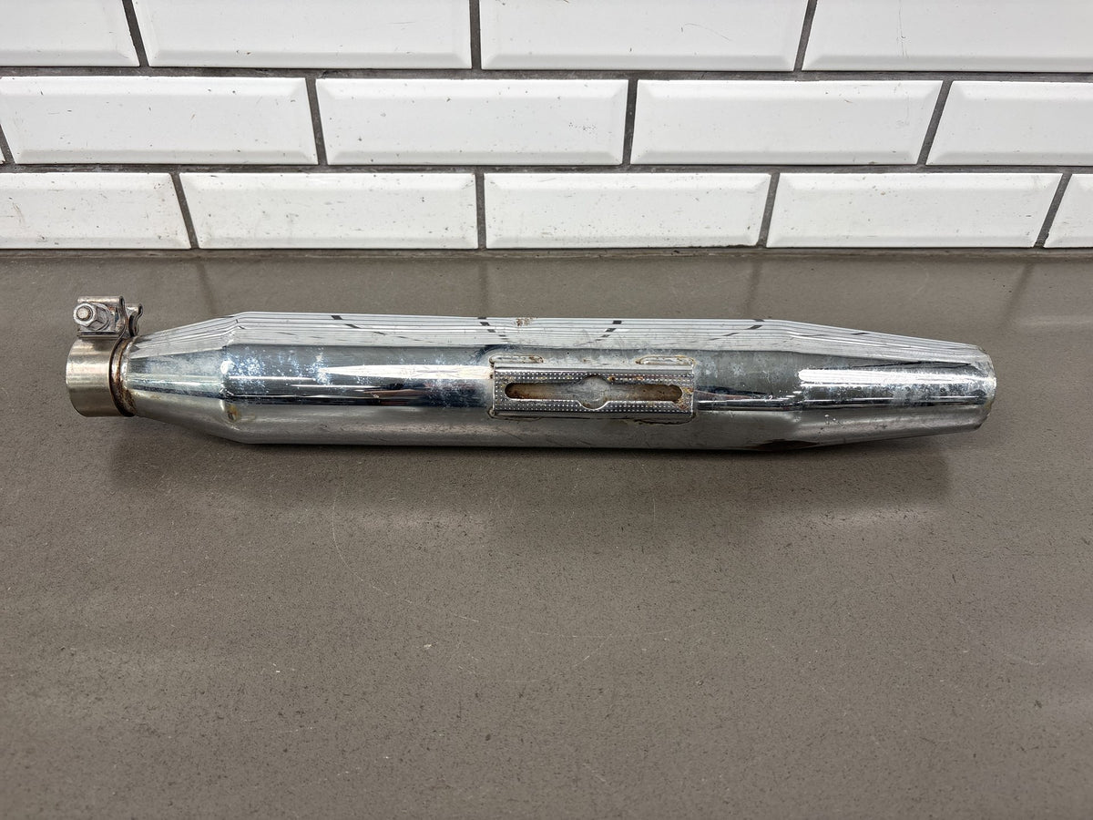 2006 Harley-Davidson FXDI Dyna Right Muffler Exhaust Pipe OEM
