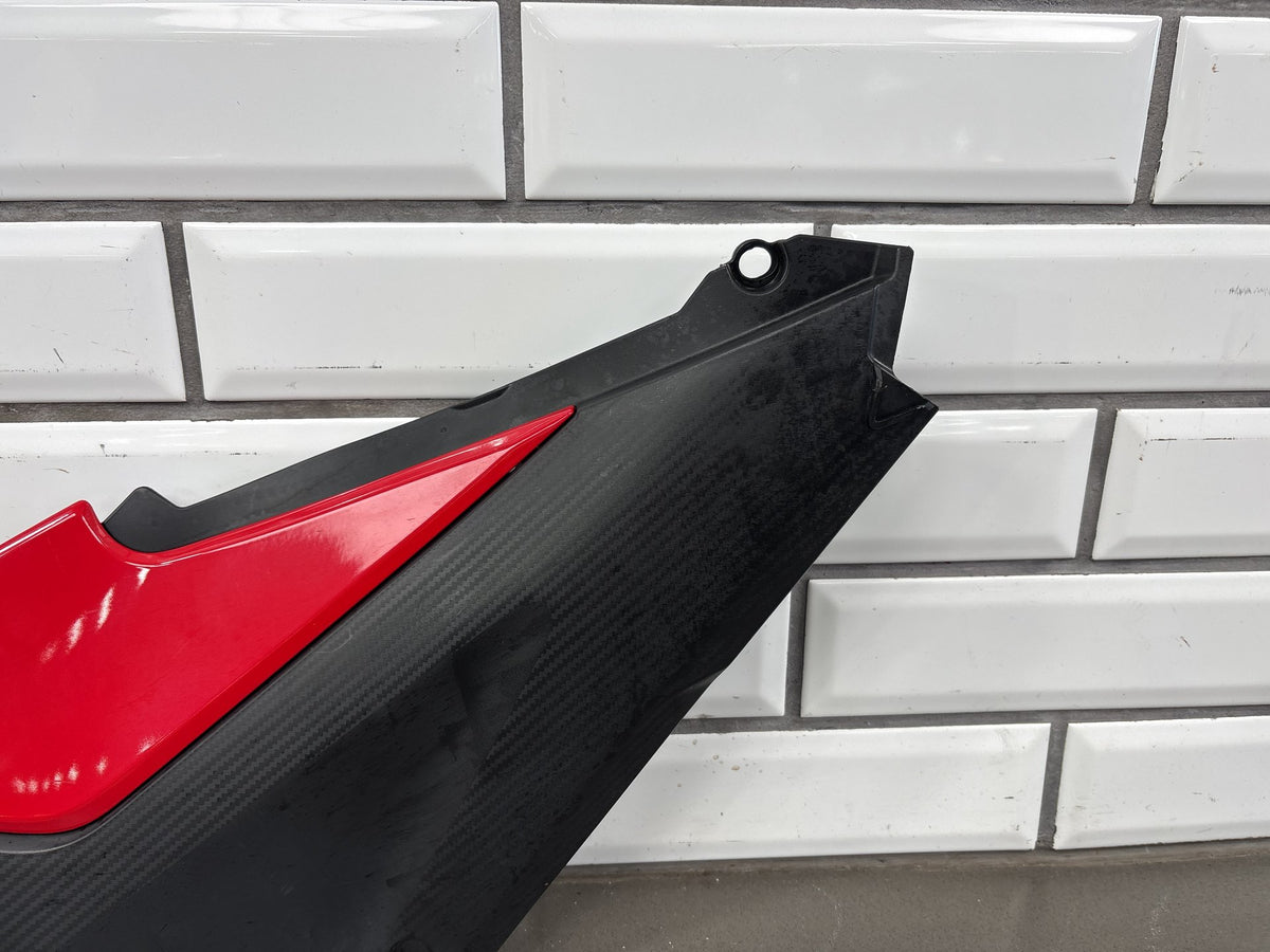 2017 Honda CBR300R Left Mid Side Fairing Panel Red OEM