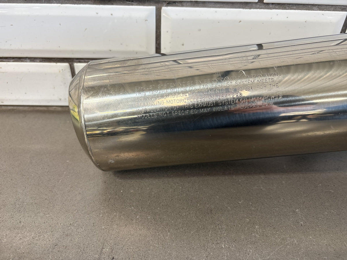 2006-2011 Yamaha FJR1300 Right Muffler Exhaust Silencer OEM 3P6-14720-00-00