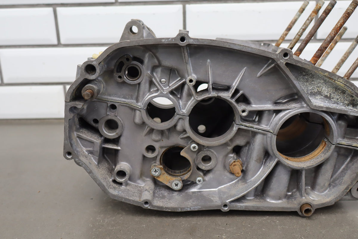 1972 Yamaha R5C 350 Crankcase Assembly Pair Left/Right OEM
