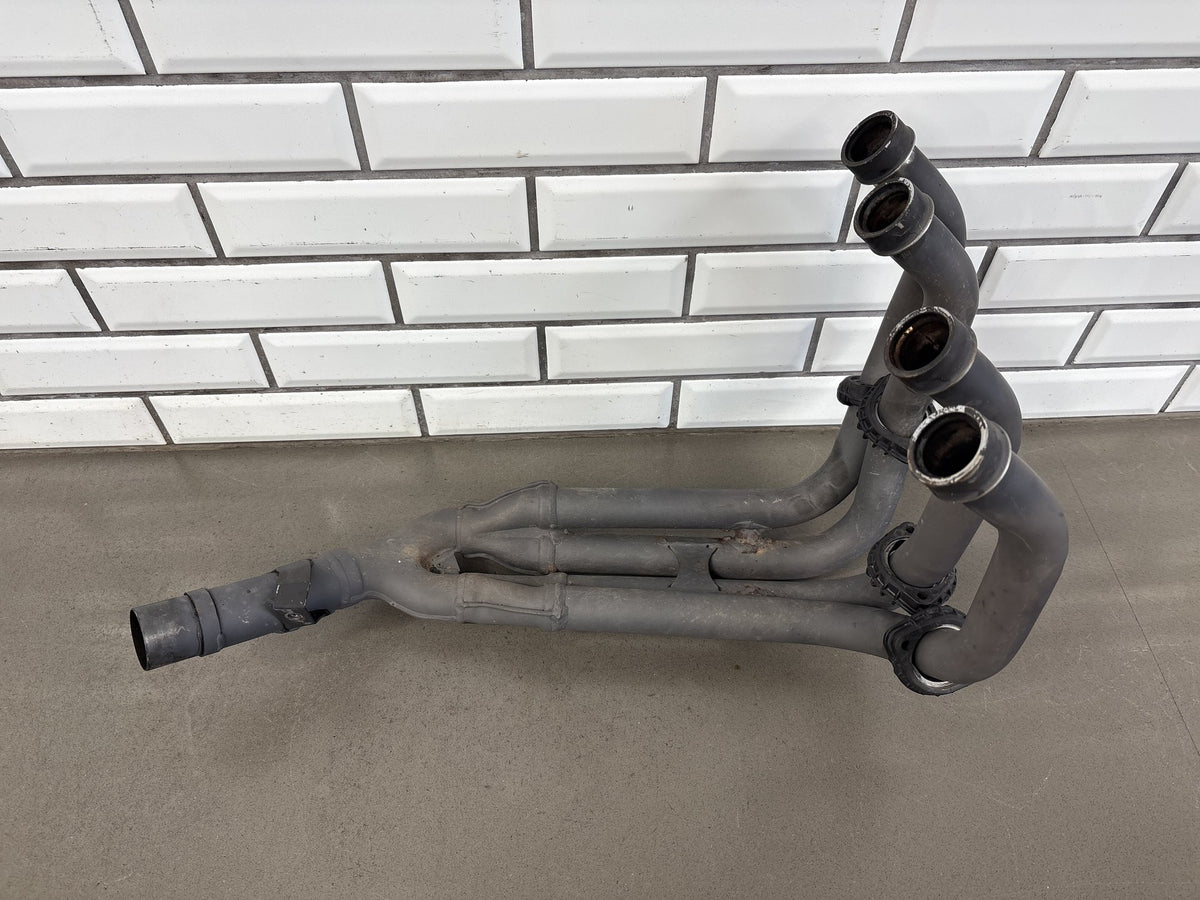 1999-2007 Yamaha YZF600R Exhaust Header Head Pipes 4 Into 1 Collector Black OEM