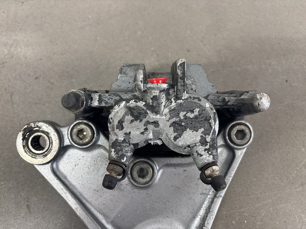 1990-1993 Kawasaki ZX-11 Rear Brake Caliper With Bracket OEM 43041-1433-FE