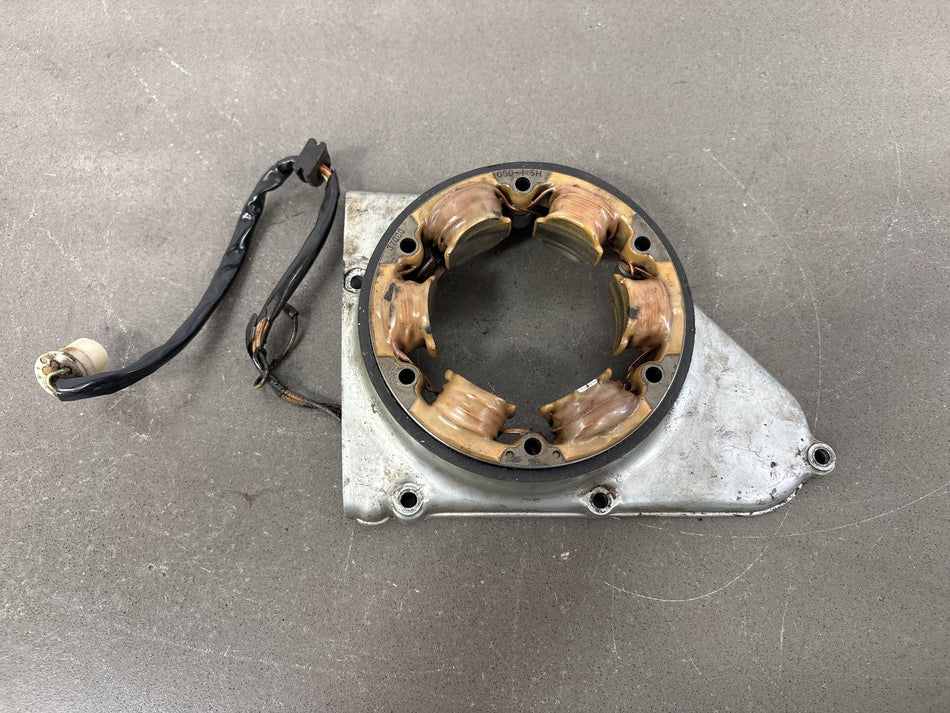 1968-1973 Honda CL350 Stator Cover Assembly OEM CB350 Tested